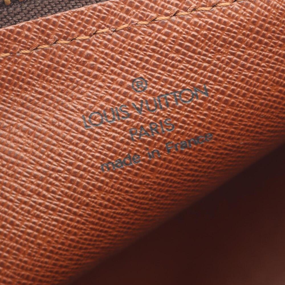 LOUIS VUITTON Brown Monogram Leather Papillon 26 Bag - Picture 4 of 9
